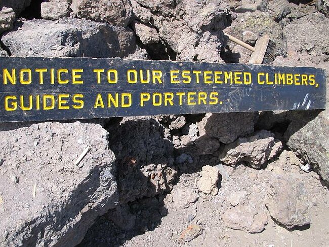 Polite notice