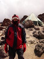 Testing all the equipment for summit night. 