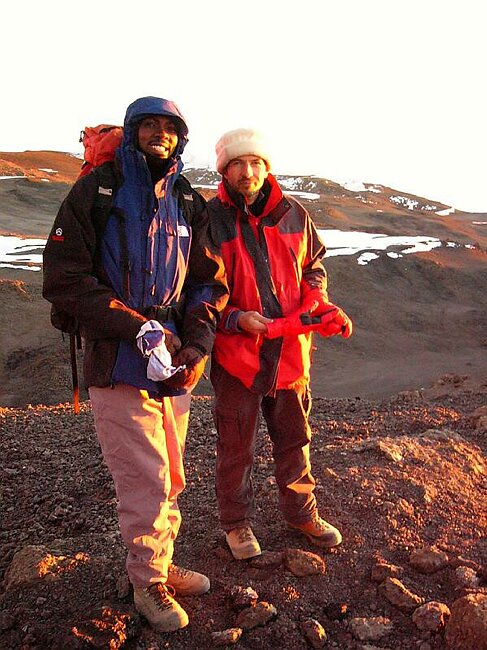 Wilfred's 97th time on the summit